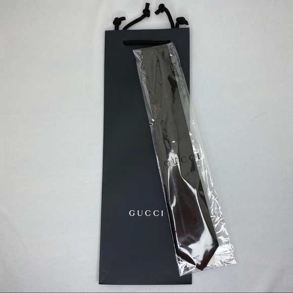 NWT Gucci GG Interlocking Under-Knot Logo - Brown - Picture 7 of 7